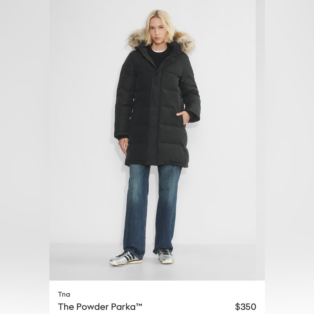 TNA " The Powder Parka" Winter Jacket (With Original Tags)